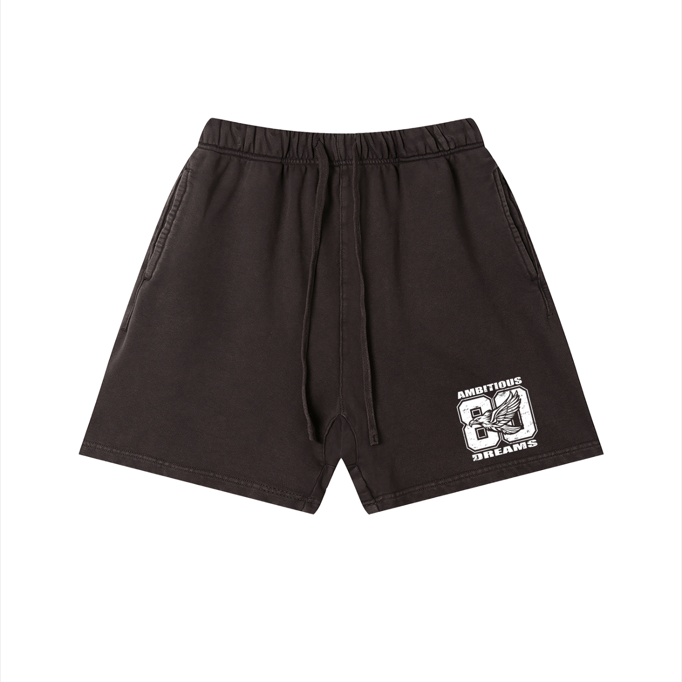 Ambitious Dreams " 80"s Fly " Unisex Vintage Wash Cotton Shorts